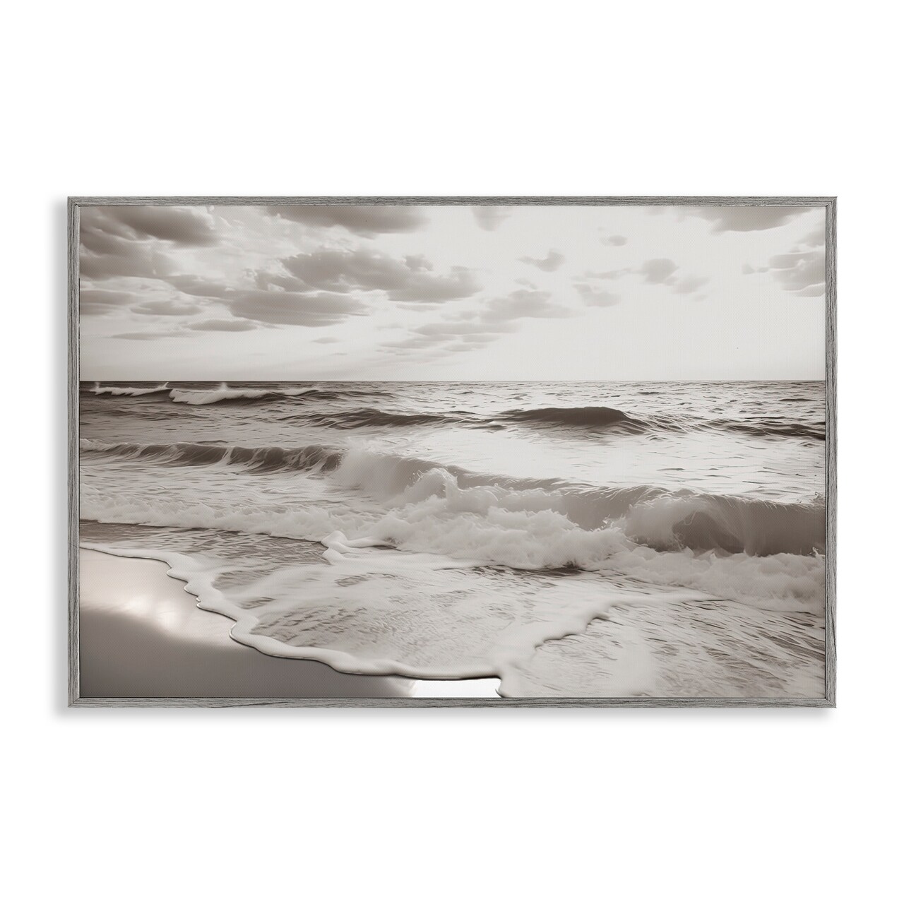 Stupell Industries Beach View Reverie Framed Giclee, design by Decent Exposures